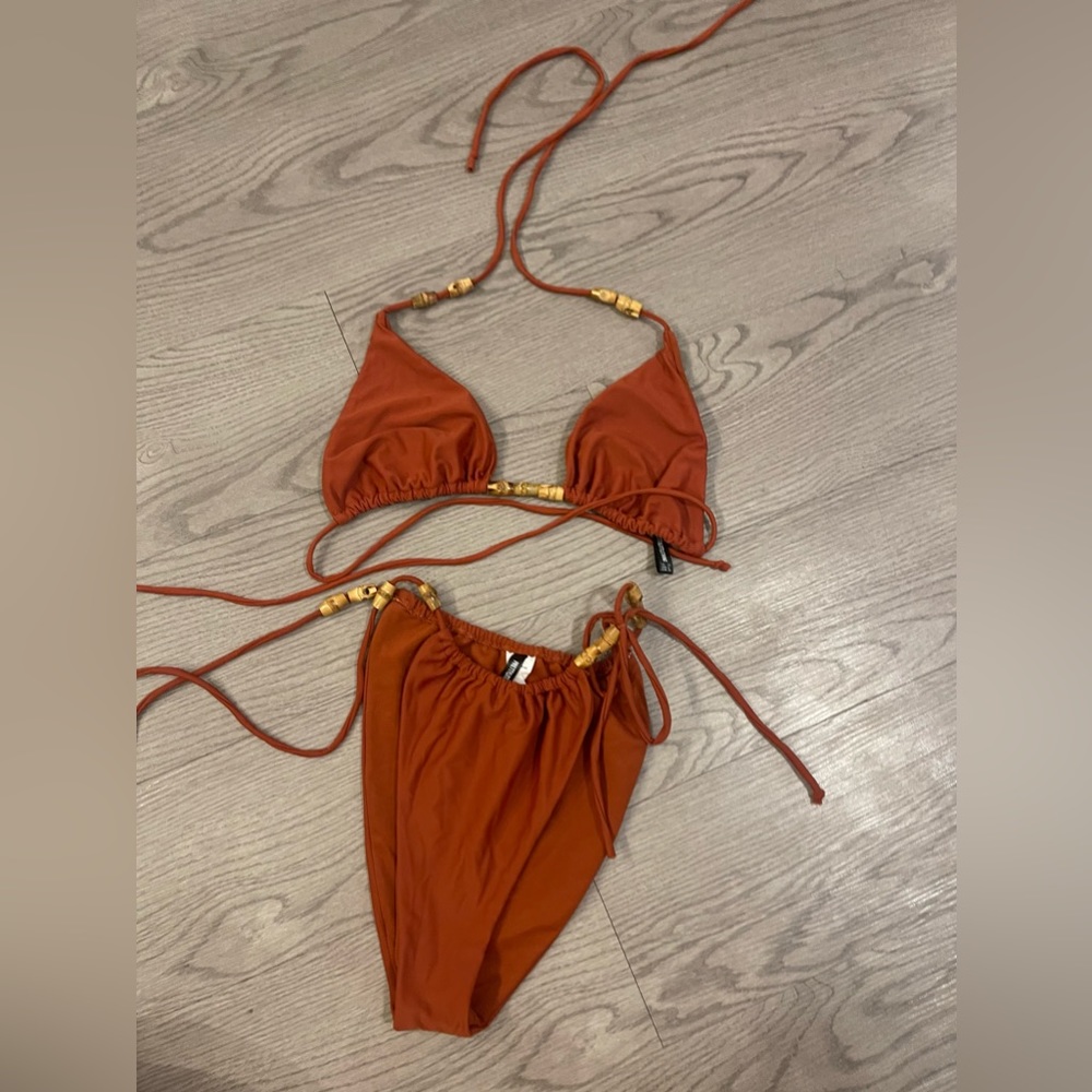 Rust swim suit